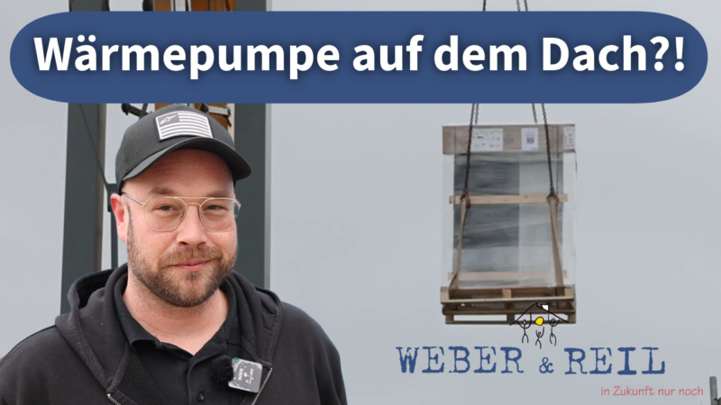 Wärmepumpe auf dem Dach installieren in Oldenburg