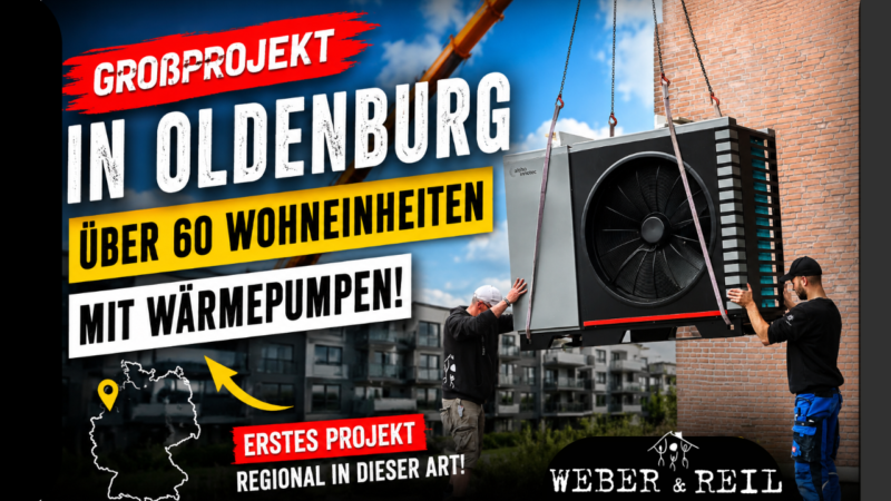 Wärmepumpen Projekt in Oldenburg