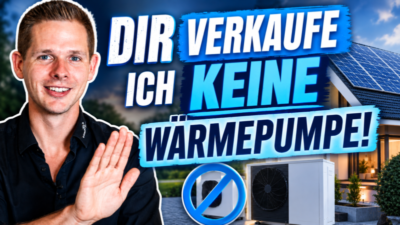 Wann lohnt sich eine Wärmepumpe? Ein Wärmepumpen-Vertriebler erklärt Voraussetzungen, Kosten, PV-Kombination und wann er vom Kauf abraten würde.